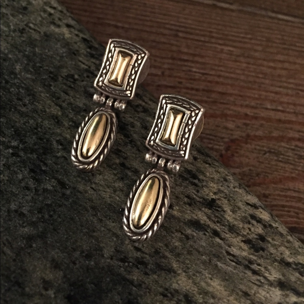 Brighton Collectibles Gold/Silver Earrings